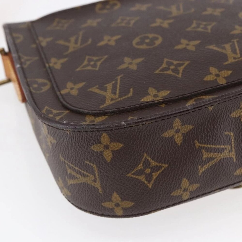 LOUIS VUITTON Monogram Saint Cloud GM Shoulder Bag M51242 LV Auth 152303 - Picture 9 of 15